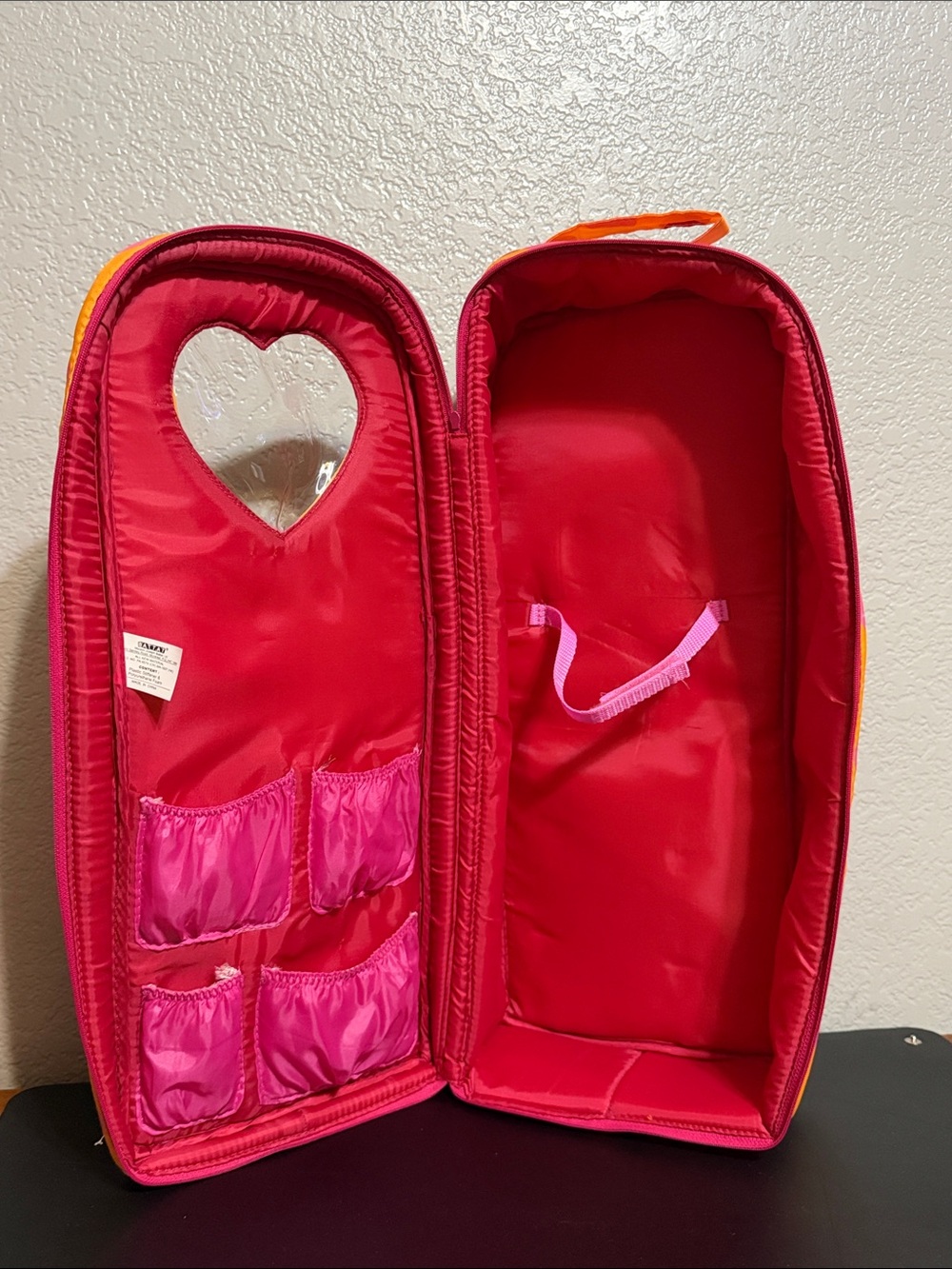 Our Generation 18" Dolls Backpack Carrying Case 4 Doll and Clothes Polkadots - Picture 9 of 14